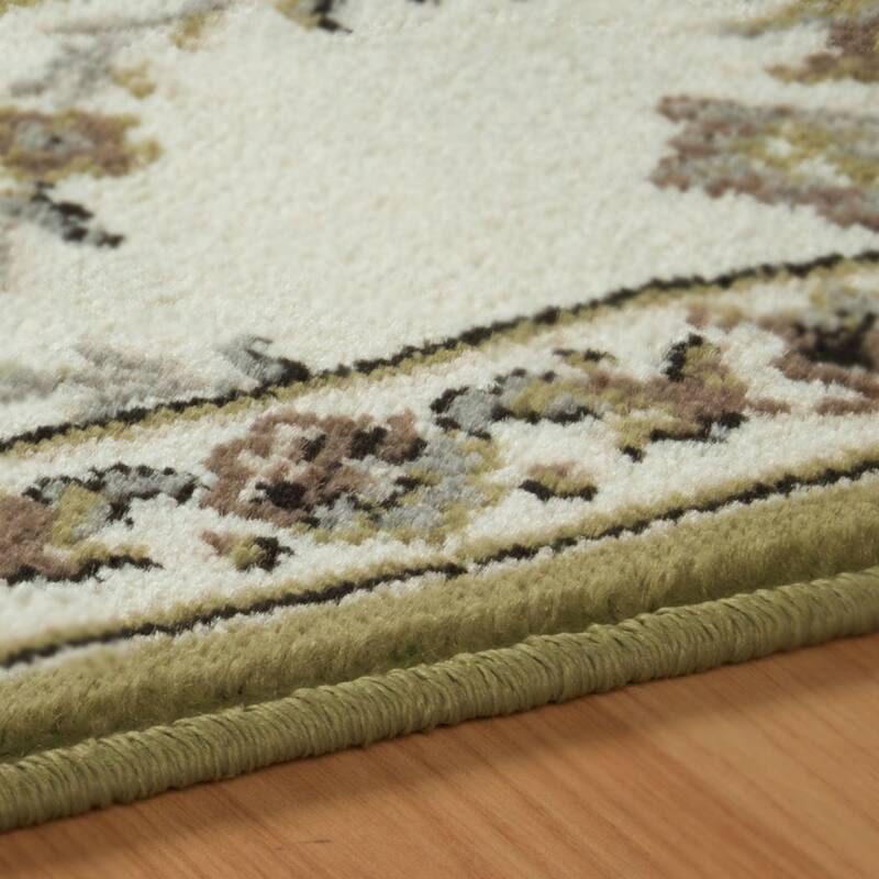 Superior Stratton Oriental Floral Medallion Area Rug