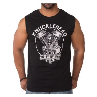 black muscle tee shirt