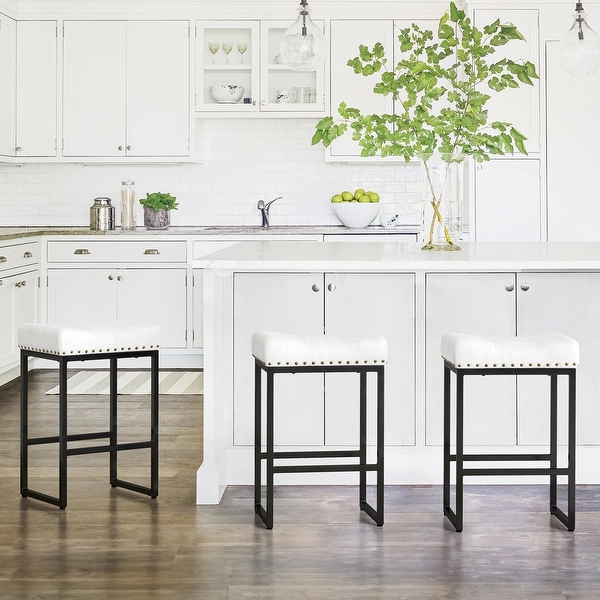 Backless bar stools set of 3 discount