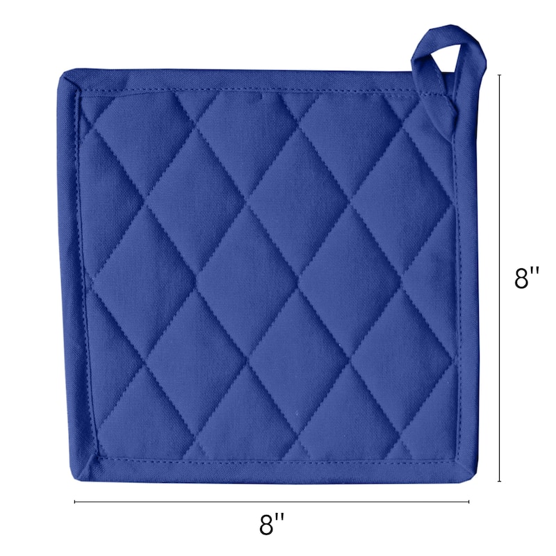 Fabstyles Solo Waffle Cotton Pot Holder Set of 2