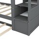 preview thumbnail 25 of 49, Multifunctional Twin-over-Twin Bunk Bed with Trundle