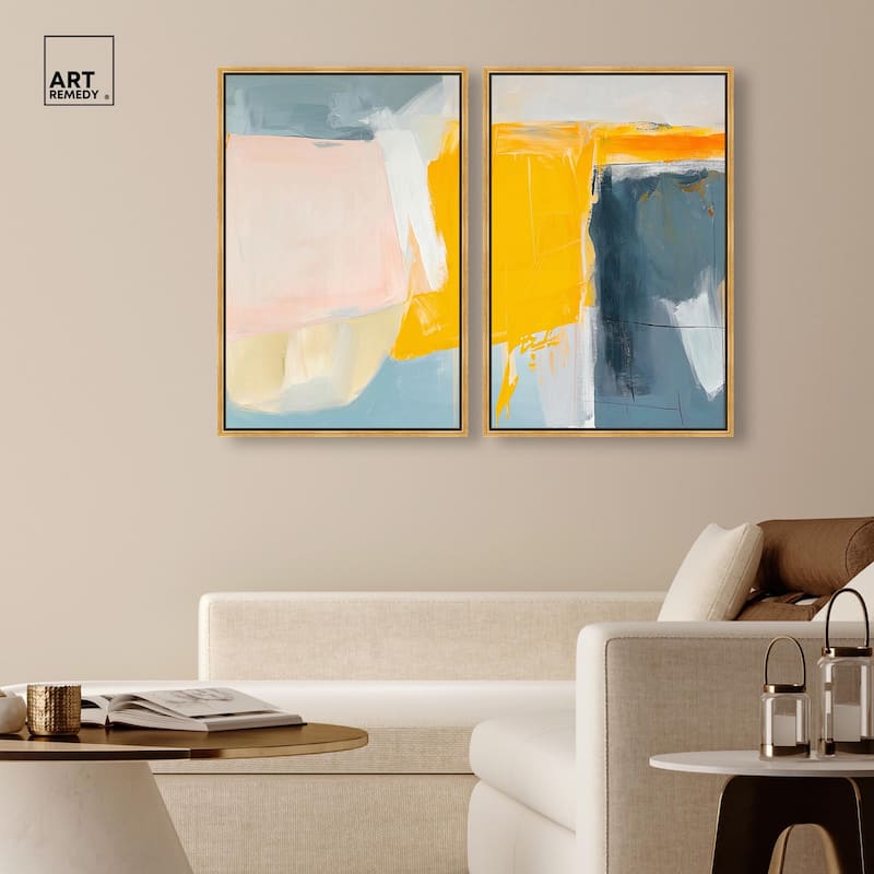 Skyward Radiance II Canvas Set of 2 by Art Remedy
