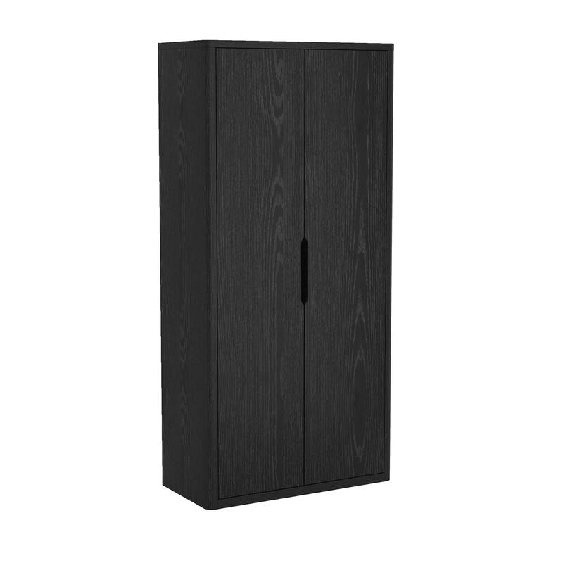 Manhattan Comfort Rivington Modern 38 In Bookcase Cabinet