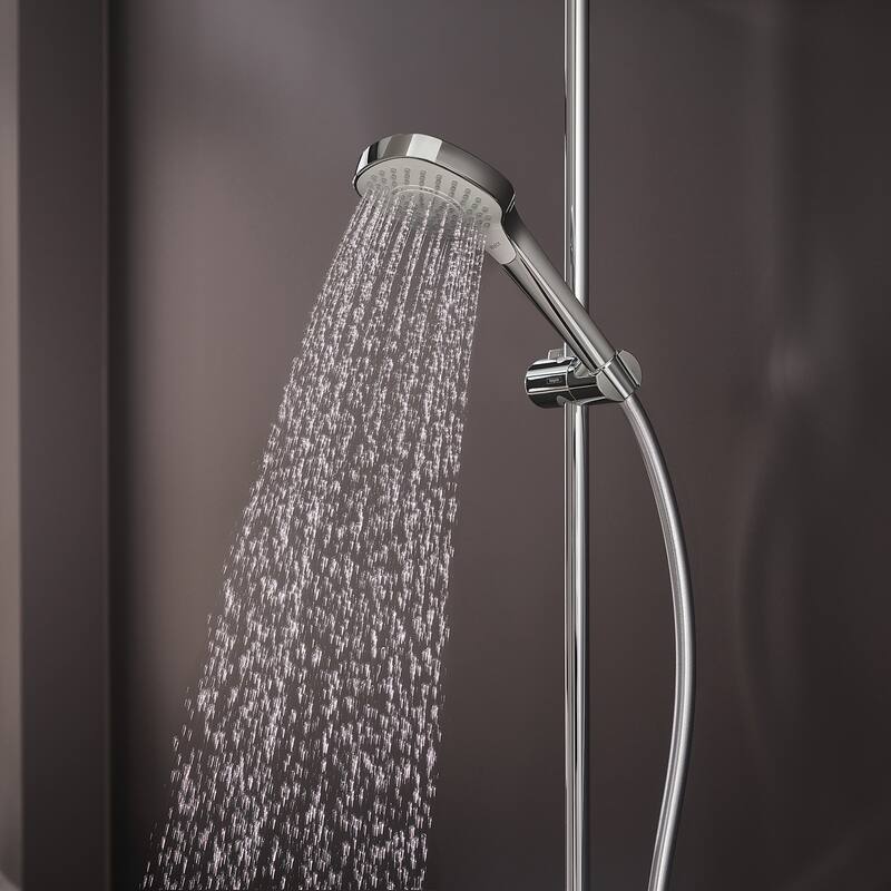 Hansgrohe 04698 Croma Select E Thermostatic Shower System with Shower - Chrome
