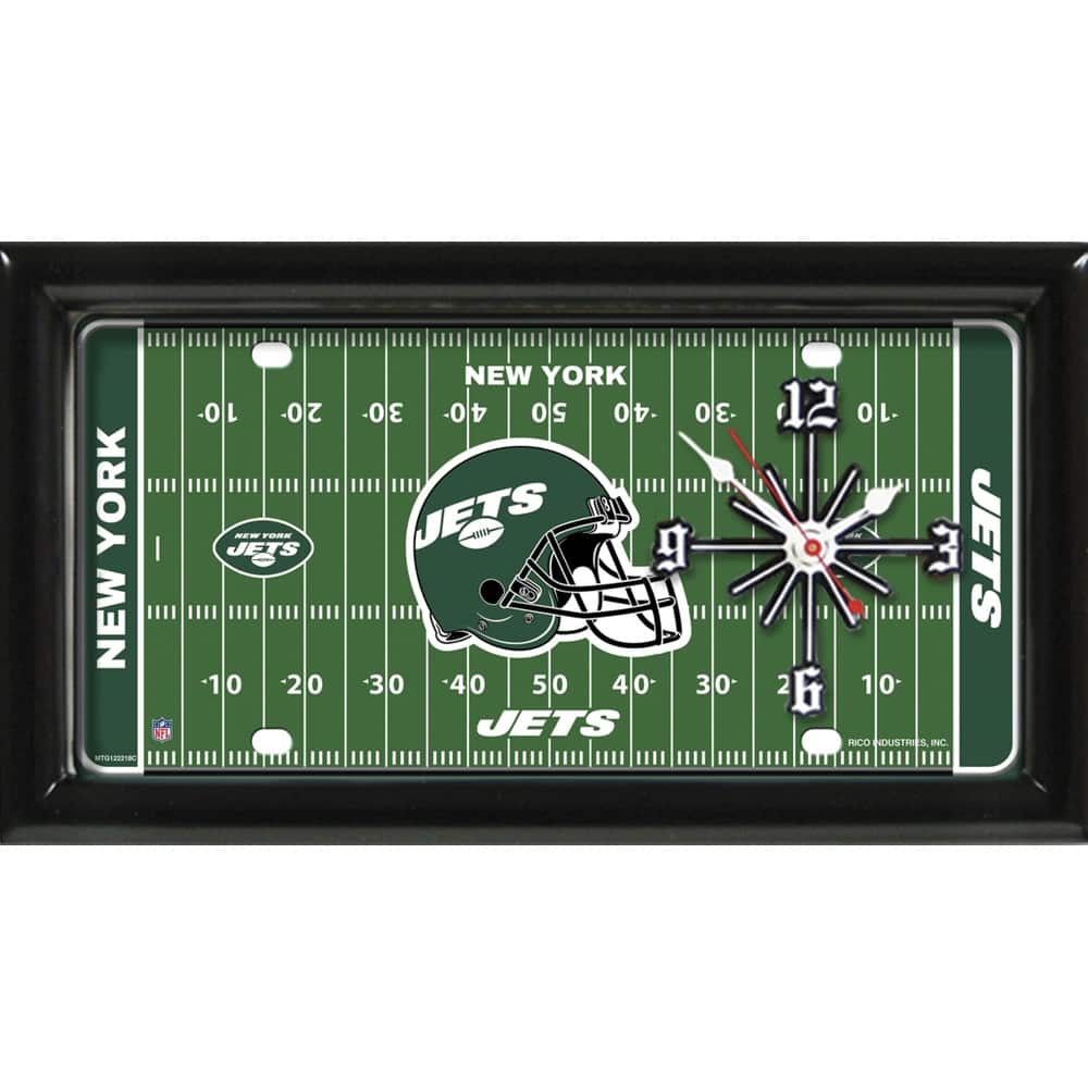 NY Jets Field Clock
