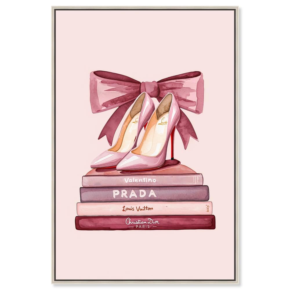 Stack of Fashion Canvas by Art Remedy