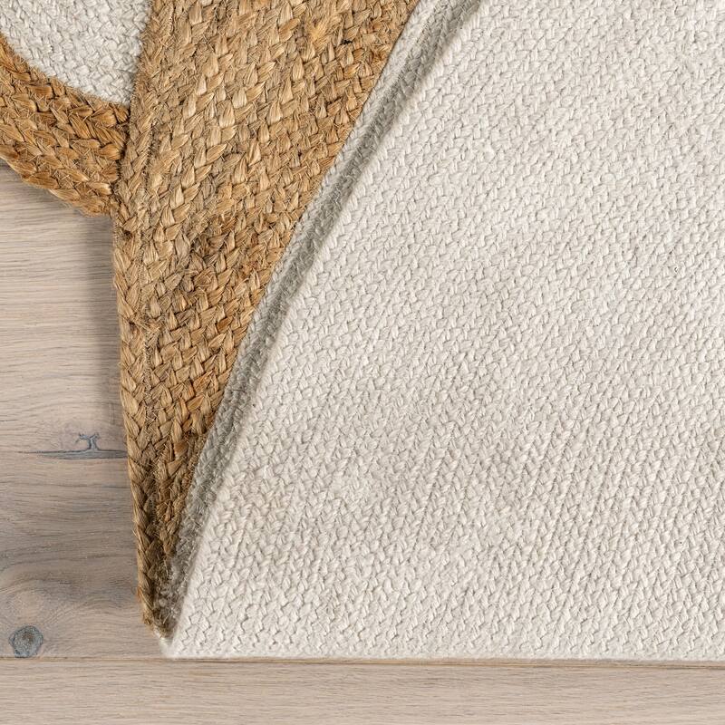 Nuloom Weylyn Monkey Handwoven Kids Jute Area Rug