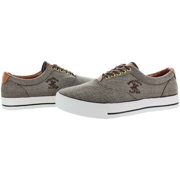 Shop Beverly Hills Polo Club Men S Canvas Fashion Boat Shoes Sneakers Overstock 15648385