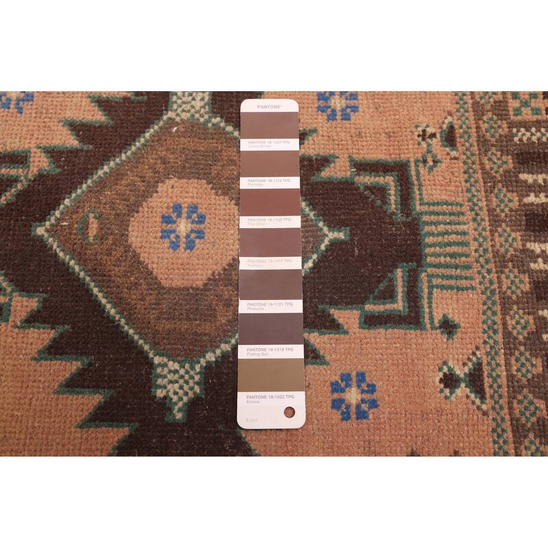 ECARPETGALLERY Hand-knotted Teimani Brown Wool Rug - 2'6 x 4'10