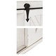 preview thumbnail 20 of 26, Cates Decorative Wood Wall Cabinet with Vanity Mirror and Barn Door