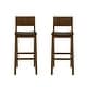 preview thumbnail 4 of 34, Linon Dahlia Armless Barstool Set of 2