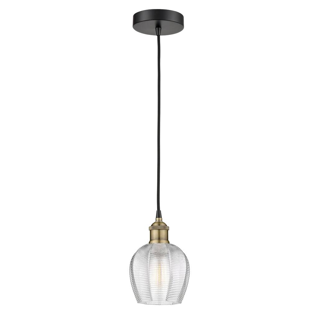 Innovations Lighting Norfolk - 1 Light 6" Cord Hung Mini Pendant