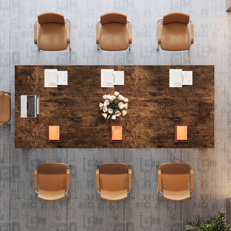 79-Inch Large Meeting Table for Office, Boardroom, Training Seminar