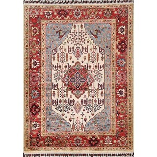 Vegetable Dye Oriental Ziegler Wool Area Rug Hand-knotted Foyer Carpet ...