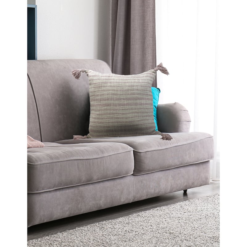 JoJo Fletcher Set of 2 20" x 20" Cotton Decorative Pillow Covers - Style 8