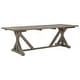 preview thumbnail 10 of 13, Paloma Antique Oak or Brown Reclaimed Wood Dining Table by iNSPIRE Q Artisan Grey