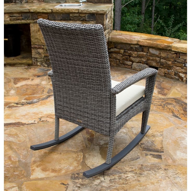 Bayview Outdoor Rocking Chair with Cushion