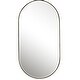 preview thumbnail 1 of 4, Uttermost Lago Oval Gold Mirror - 21.25 W X 40 H X 3 D (in)