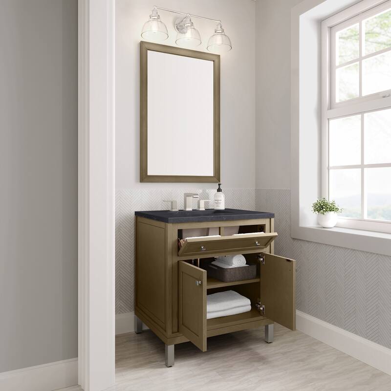 James Martin Vanities 503-V30-3CSP Chicago 30" Free Standing Single