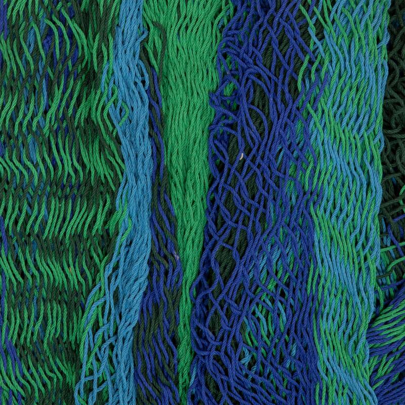 Mayan Family Hammock XXL Blue Handwoven Thick Cord - 880-lb. Capacity