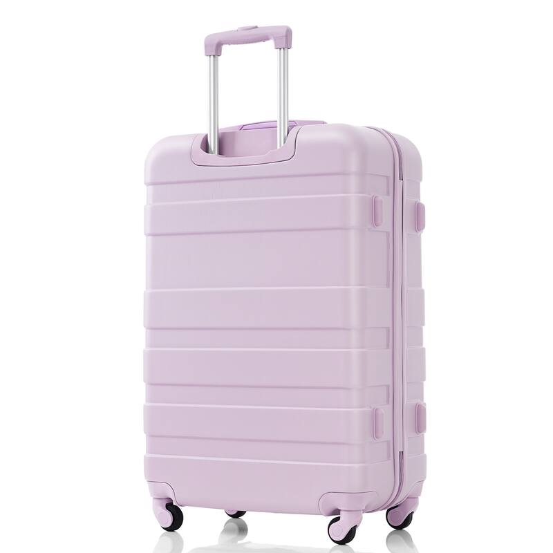 New Model ABS Hardshell 3 Piece Luggage Sets, Lightweight Durable Suitcase with Spinner Wheels and TSA Lock, for Travel