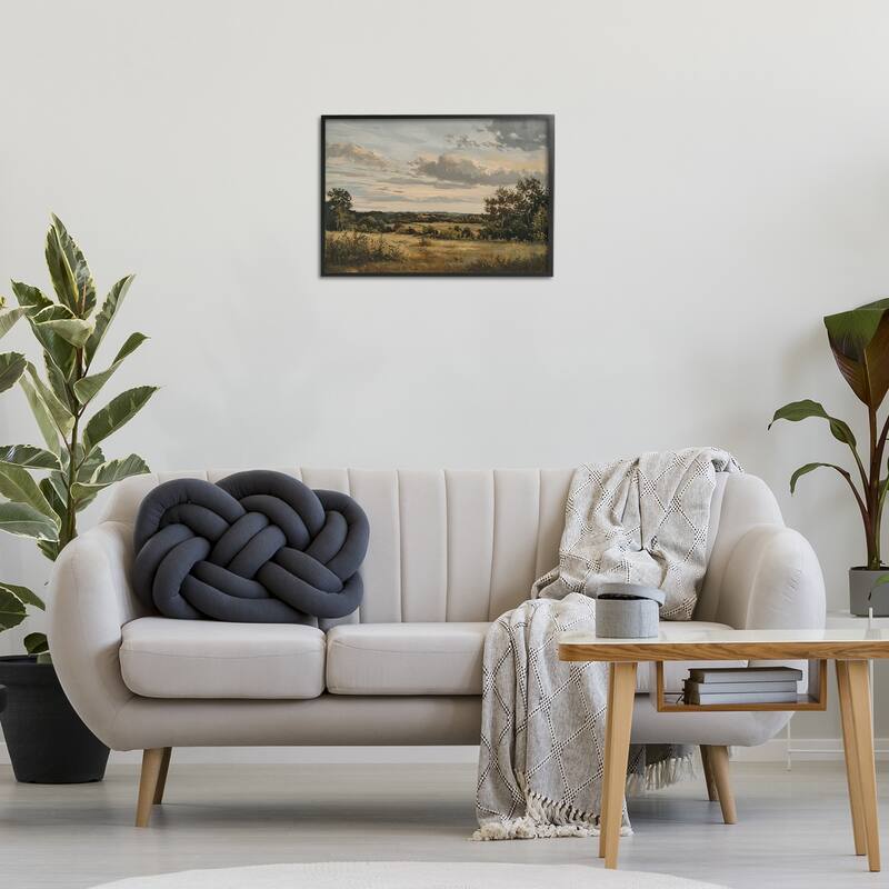 Stupell Evening Light Countryside Framed Giclee Art Design By LSR Creative Studio