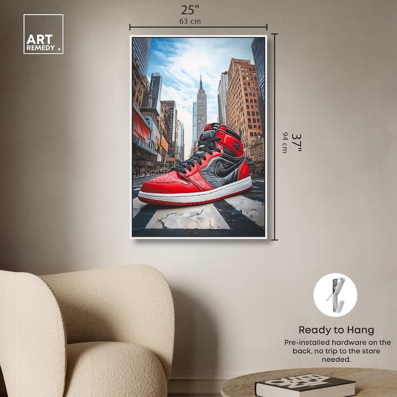 Sneaker of New York Canvas by Art Remedy