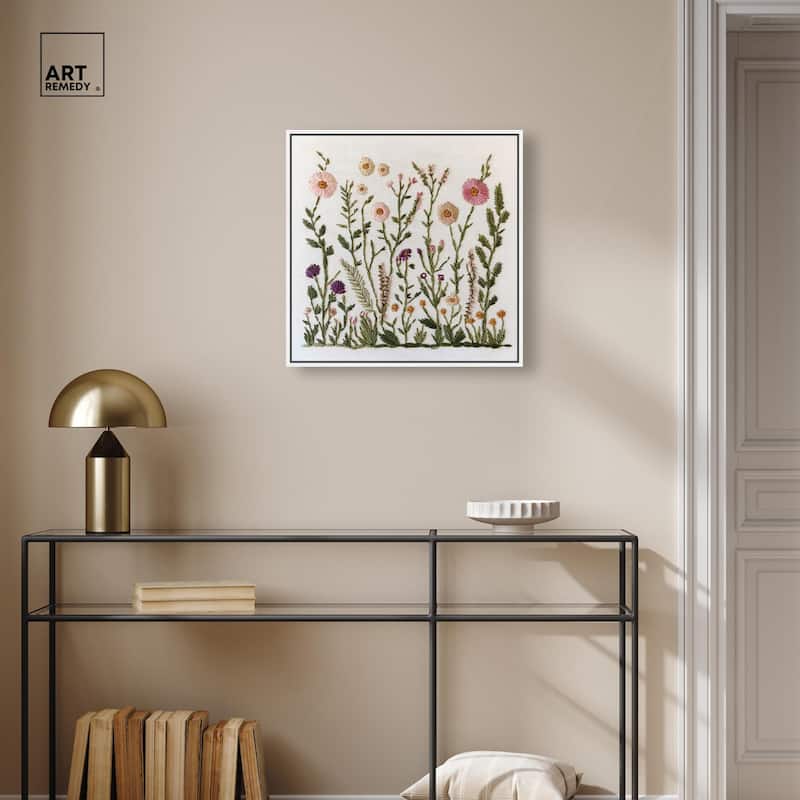 Wildflower Patch III Canvas by Art Remedy