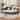 Full Size L-Shaped Linen Daybed,with Solid Wood Legs