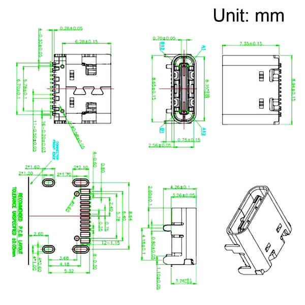 Usb Type C Connector Pcb Layout Pcb Designs