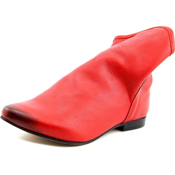 Coconuts By Matisse Talulah Women Pointed Toe Leather Red Bootie
