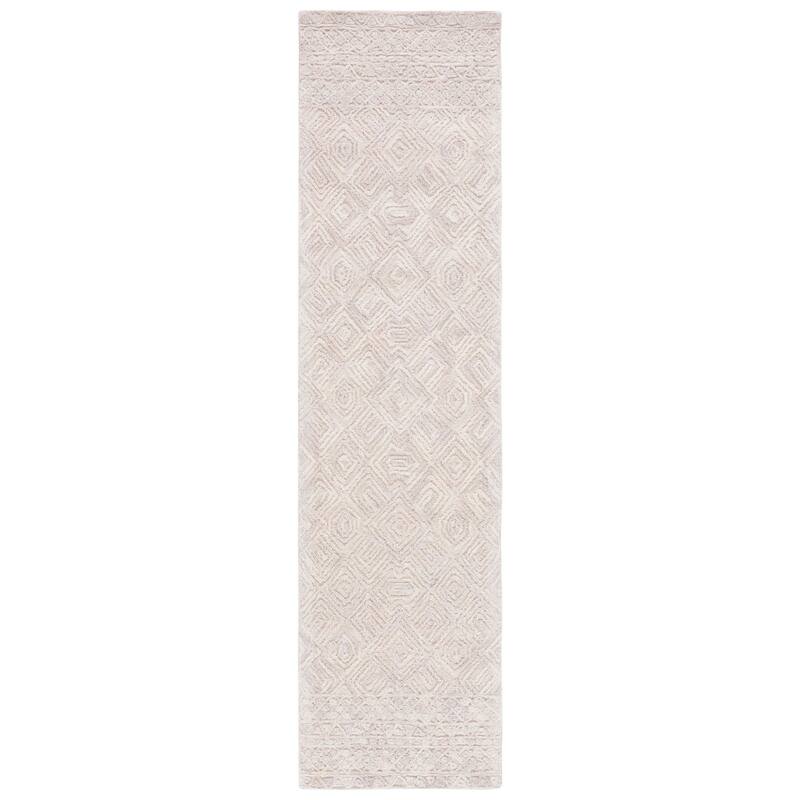 SAFAVIEH Handmade Textual Vibha Wool Rug
