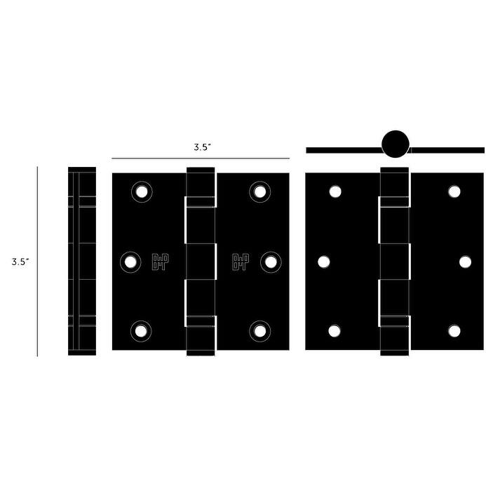 Buster + Punch NHG-591854 Pair of (2) - 3-1/2" x 3-1/2" Designer Ball