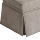 preview thumbnail 138 of 152, Rectangle Chenille Upholstered Storage Ottoman