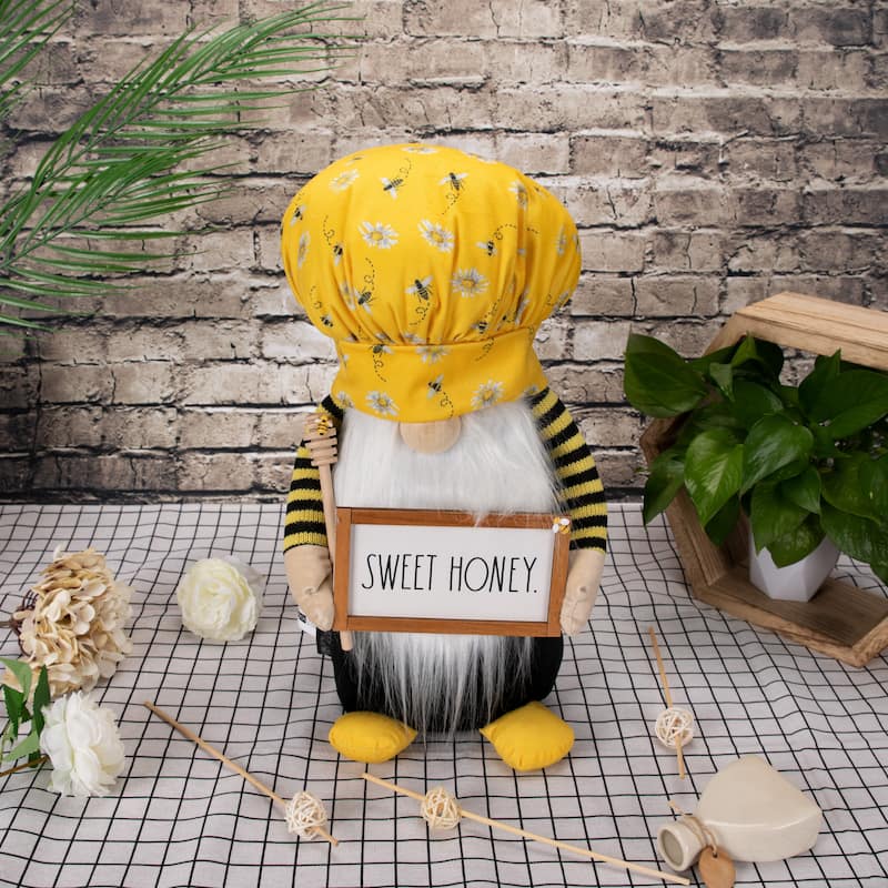 Rae Dunn Bee Gnome - N/A - SWEET HONEY