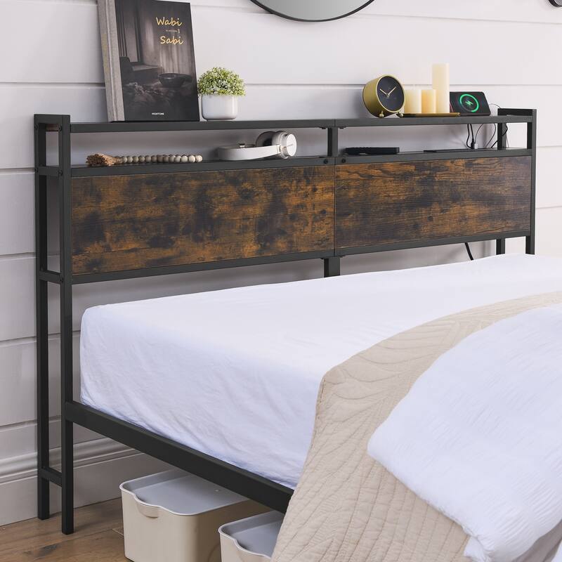 Bed frame, metal bed frame, iron platform bed frame, canopy bed frame, twin bed frame, queen bed frame, king bed frame