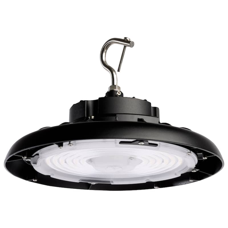150 Watt UFO LED High Bay 4000K 20850 Lumens 120-277 Volt Black Finish - Black