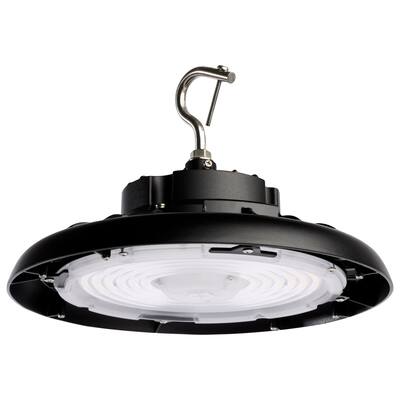 150 Watt UFO LED High Bay 5000K 21600 Lumens 120-277 Volt Black Finish