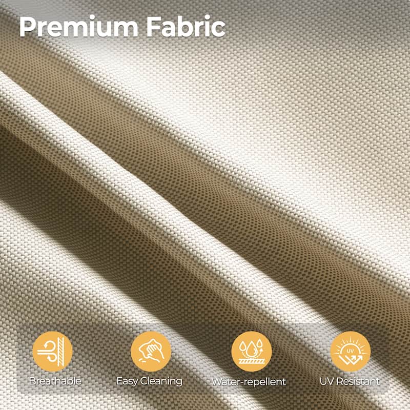 HOOOWOOO 8-piece Outdoor Wicker Patio Furniture Set with Coffee Table