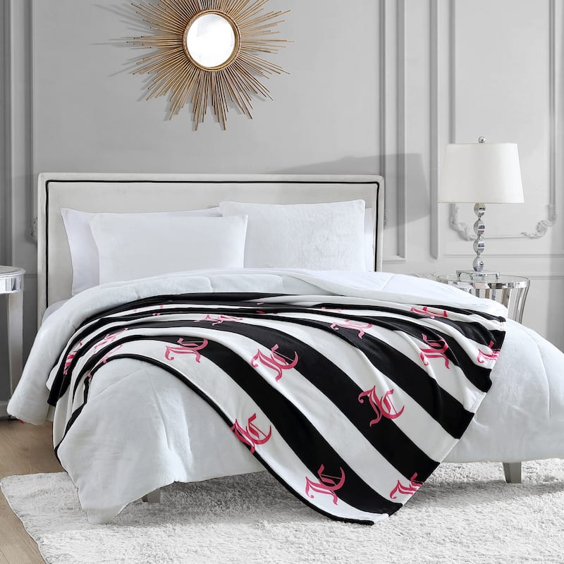 Juicy Couture Cabana 50" x 70" Plush Throws
