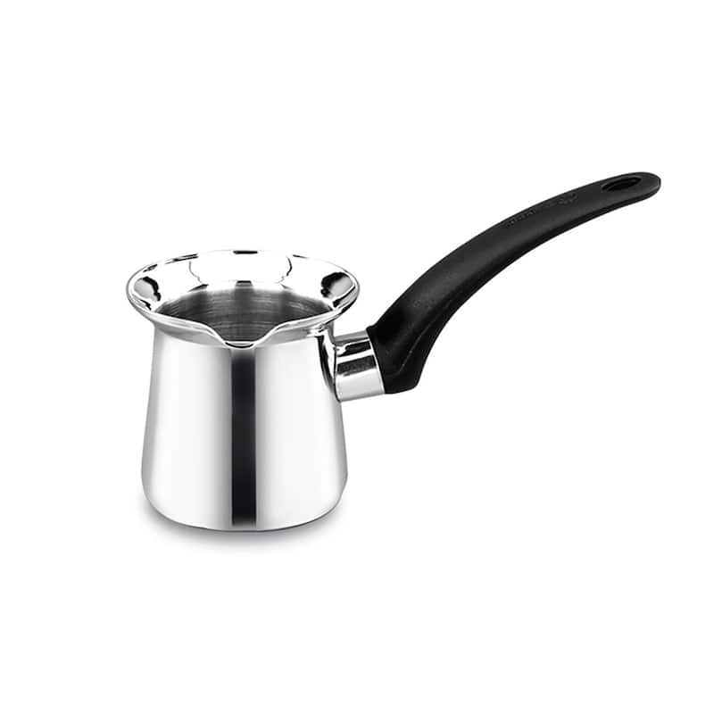 Lexi Home High Quality Stainless Steel Turkish Coffee Pot 12oz MW102712