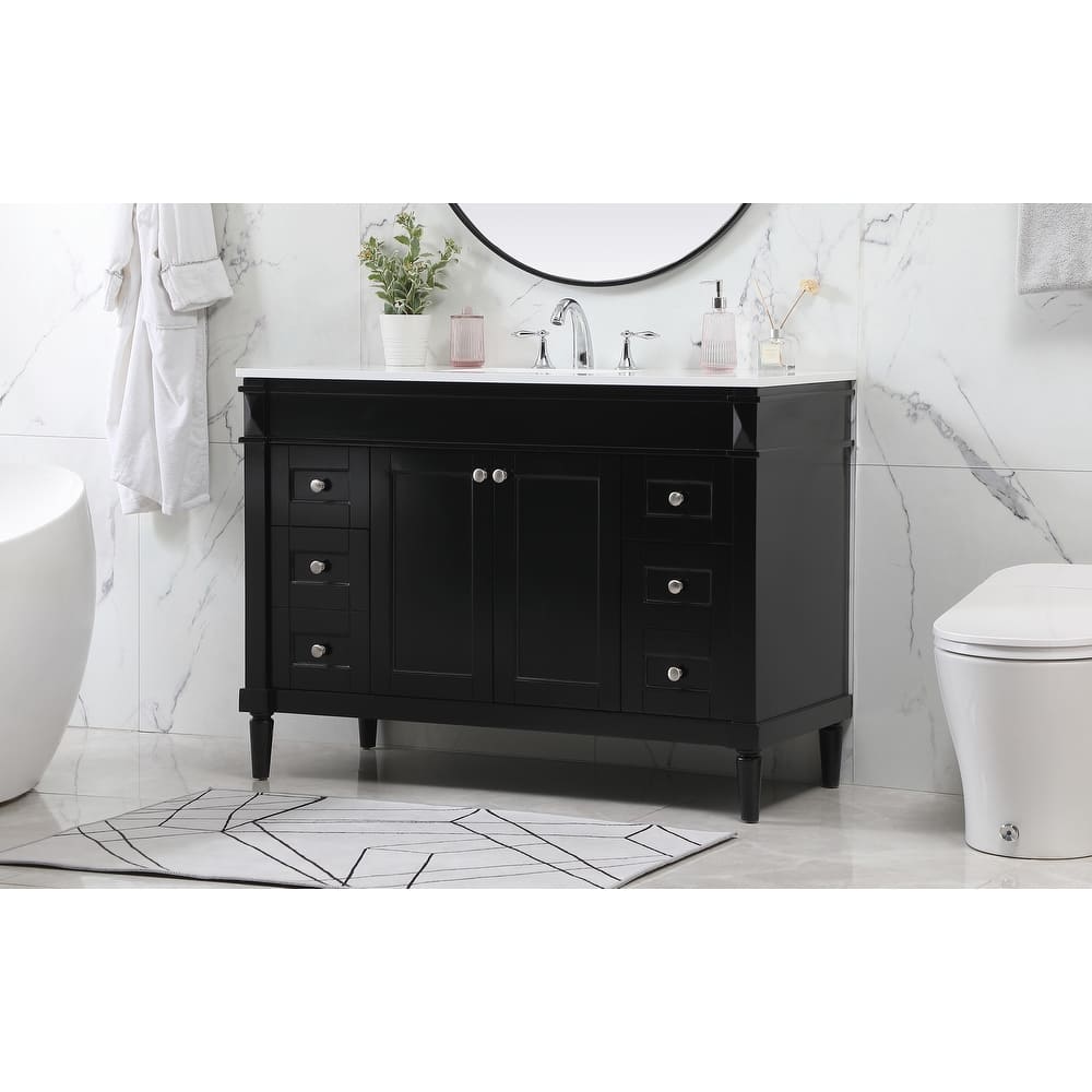 Clarity 48 - 60 Inch Single Bathroom Vanity