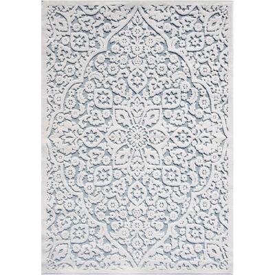 High-Lo Subtle Traditional Indoor/Outdoor Area Rug - Overstock - 35758438