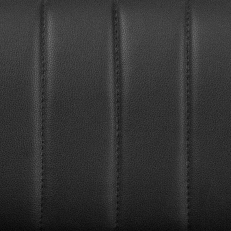 Contemporary Chrome Adjustable Bar Stool - 16.5"W x 19"D x 34.5" - 43"H