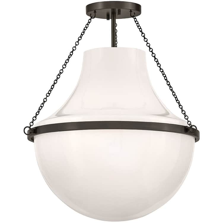 Hinkley Lighting 46893 Collins 20" Wide Semi-Flush Urn Ceiling Fixture