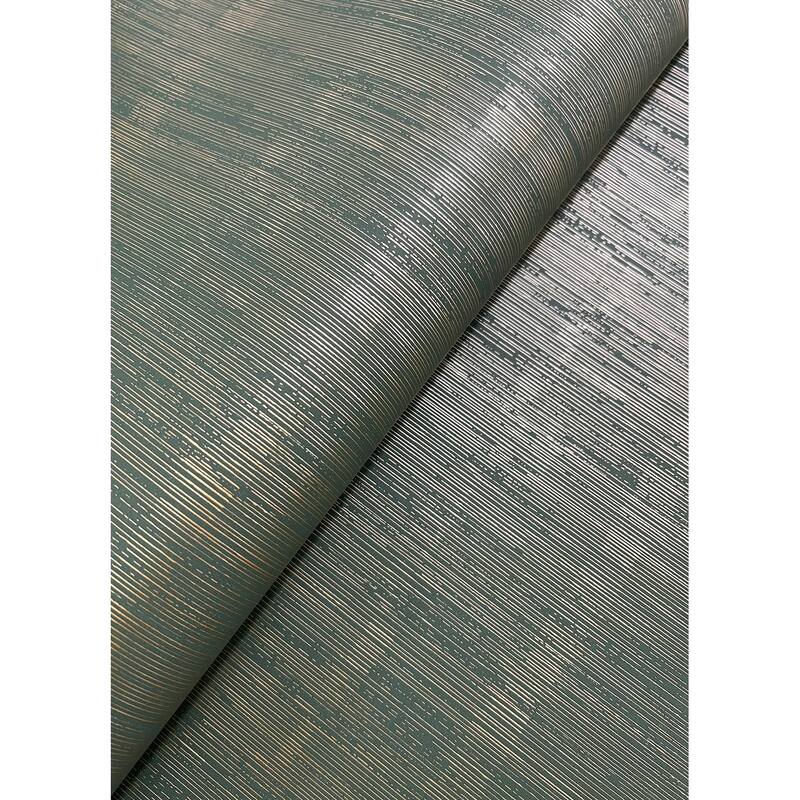 A-Street Prints Somerset Evergreen Abstract Stripe Wallpaper