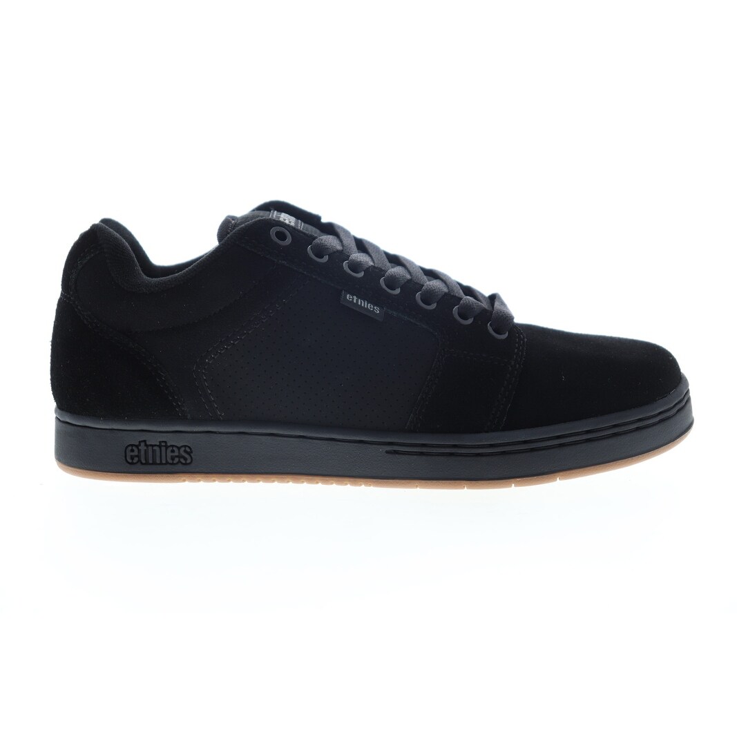 Shop Etnies Barge Xl Black Mens Athletic Skate Shoes Overstock 31605820