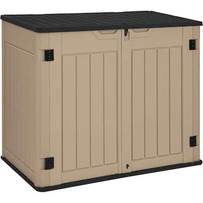 Moasis 4.45 ft. W x 2.75 ft. D Resin Horizontal Storage Shed