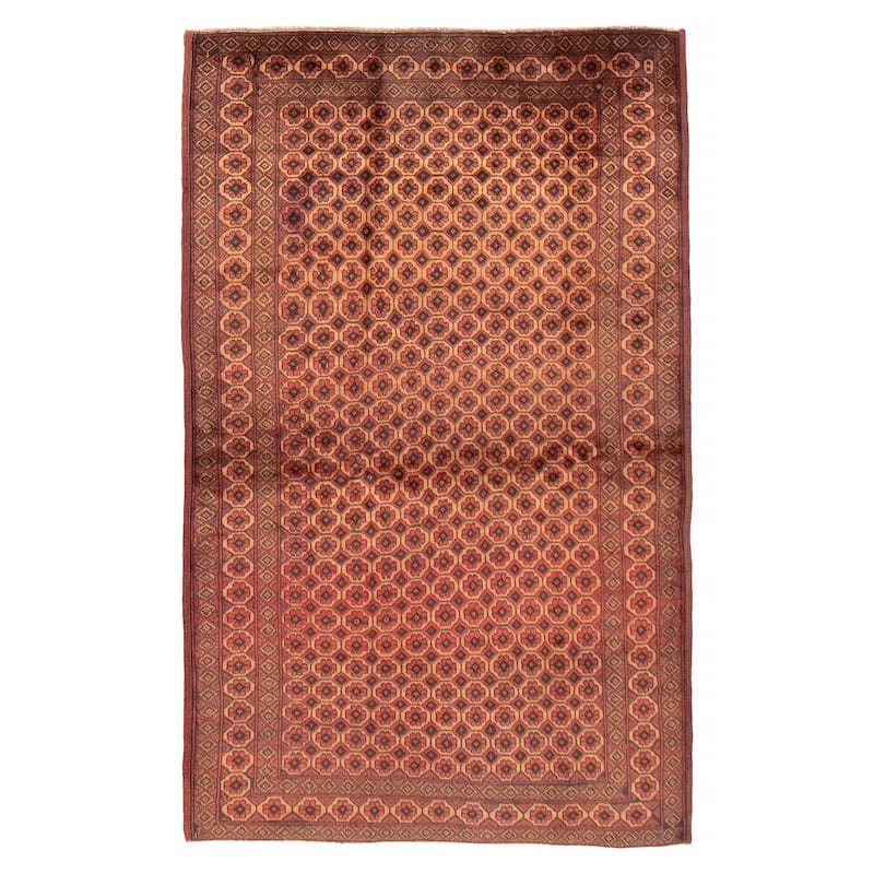 Teimani Tan Rug 3'10" x 6'5" - 3'10 x 6'5 - Tan - 3'10 x 6'5