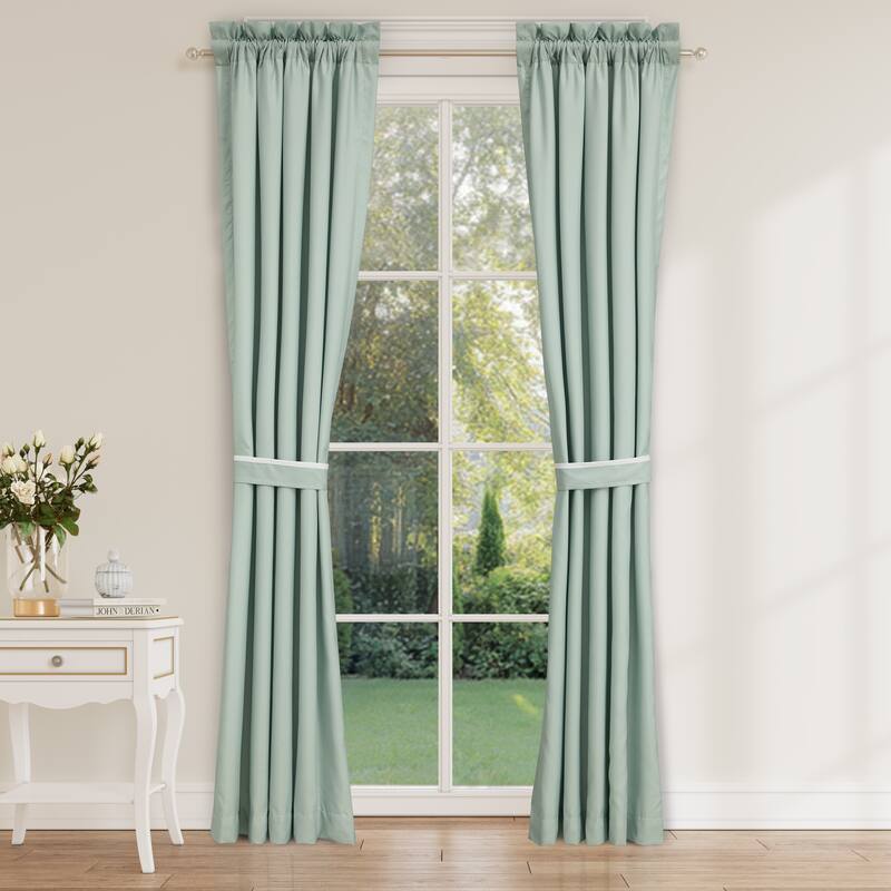 Spring Social 84" Window Panel Pair